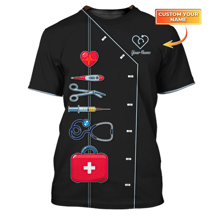 Nursing Tools T-shirt Custom Nurse Uniform Nurse