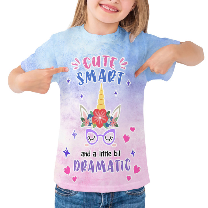 Cute Smart And A Little Dramatic - Back To School Gift For Kids, Daughter, Niece, Grandkid