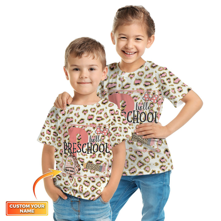 Custom Kids Shirts - Hello Preschool