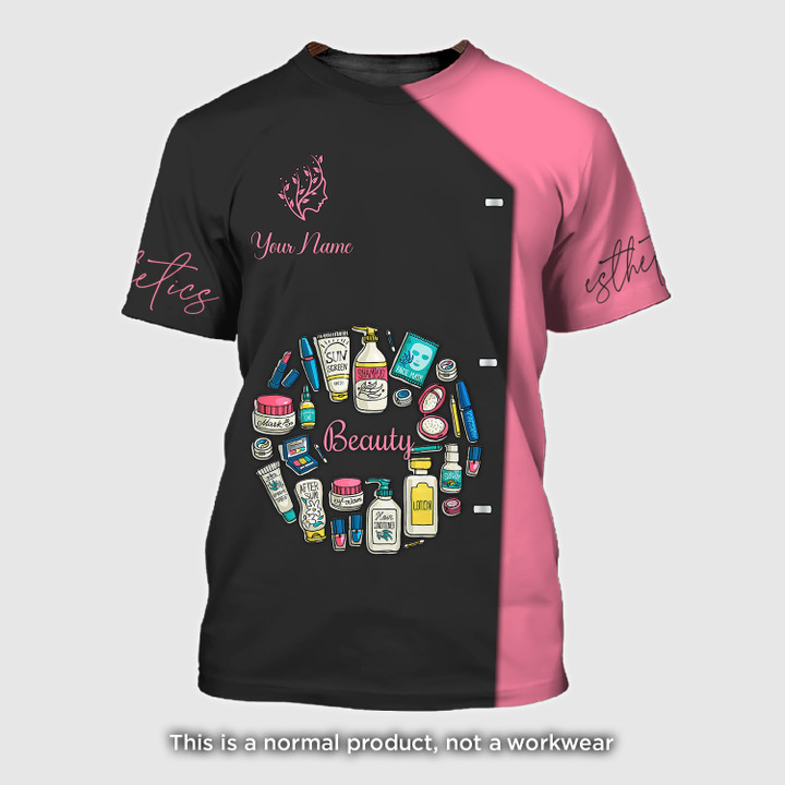 Cute Skin Care T-Shirt For Estheticians [Non-Workwear]