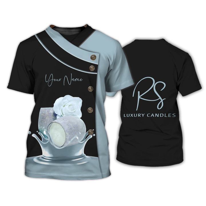 RS Luxury Candle Maker Shirts Makeup Uniform T-Shirt