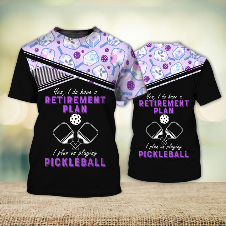 Pickleball Lovers 3D Full Print Shirts 2508