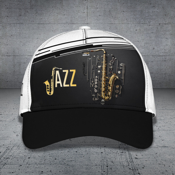 Saxophone Jazz 3D Classic Cap
