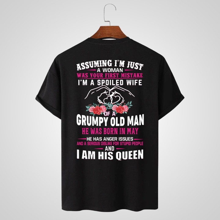 I'm A Spoiled Wife Of A Grumpy Old Man 5, 2D Tshirt