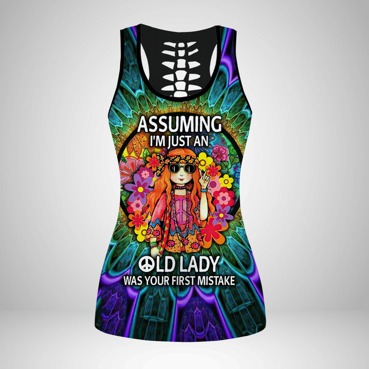 Assuming I'm Just An Old Lady Was Your First Mistake 3D Tank Top