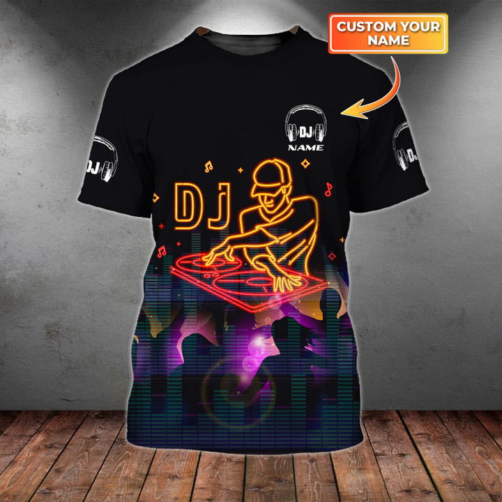 DJ Men's Personalized name T-Shirts