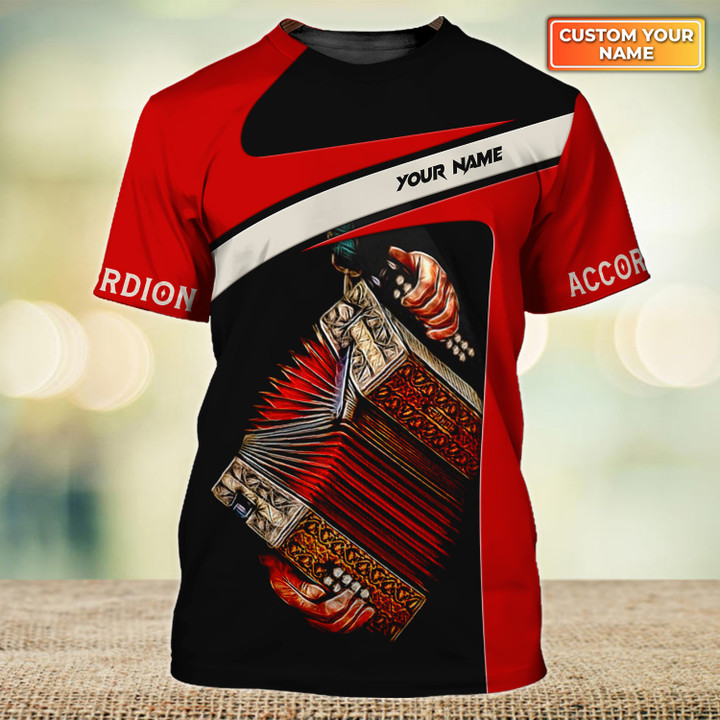 Custom Accordion Shirts Accordion Pattern Design Shirts 2576