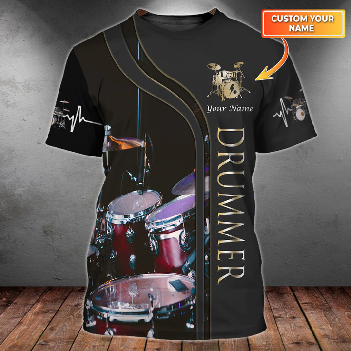 Drummer Custom 3D Shirts Hoodie Tshirt