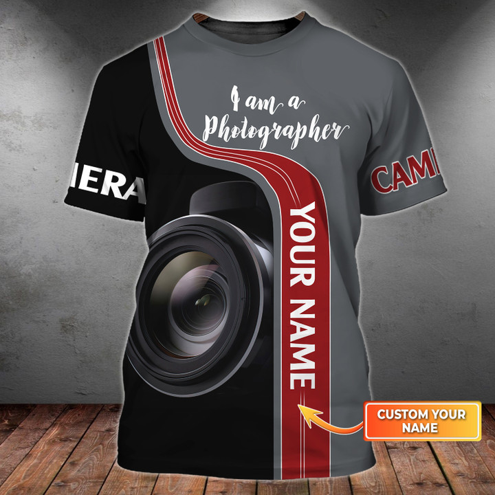 Photography 3D Shirts, Videographer Shirts A2