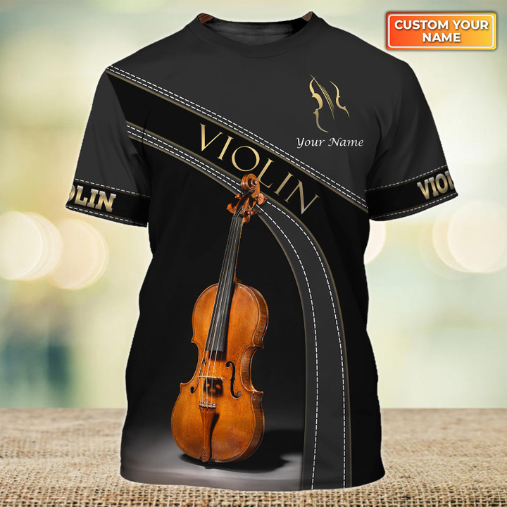 Custom Violin Shirts Violin Pattern Design Shirts 2600