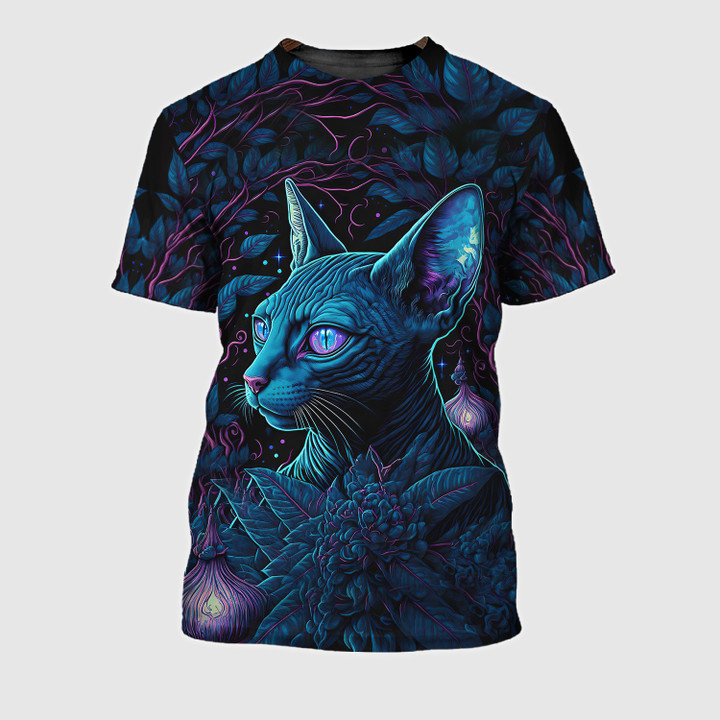 Sphynx Cat 3D Full Printed Hoodies Tshirt