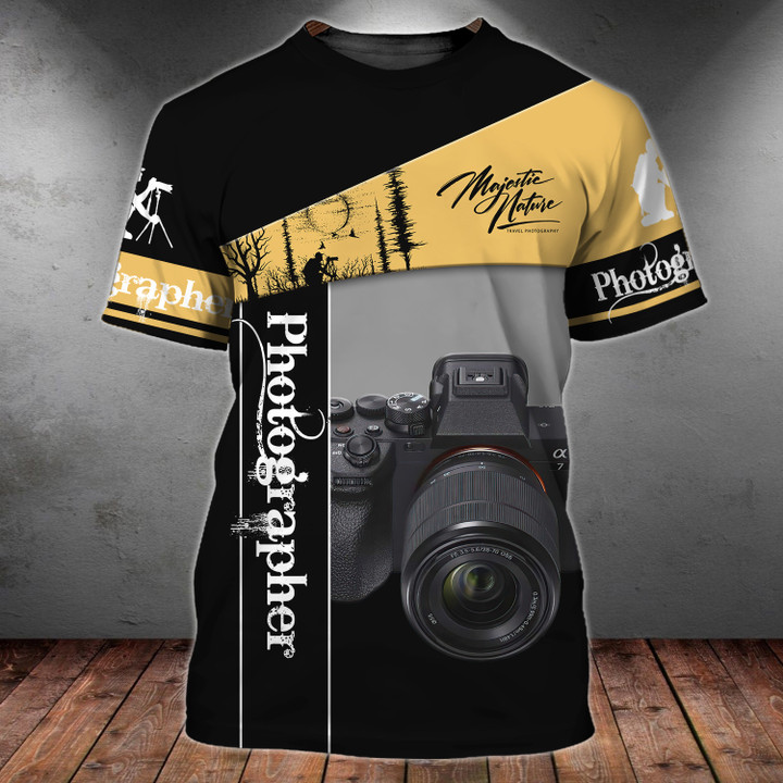 Majestic Nature Photography 3D Shirts, Videographer TShirts Hoodie