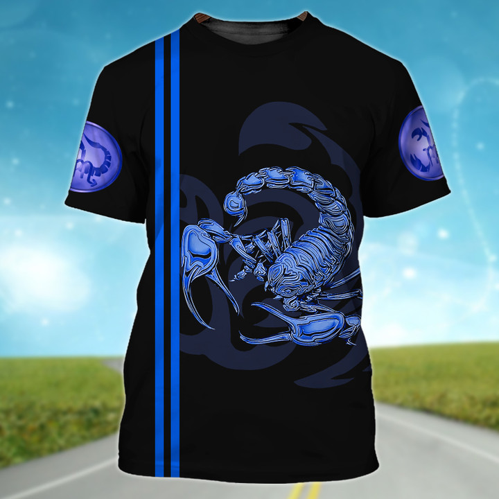Scorpio Shirt for Men and Women 3D Tshirt Hoodie