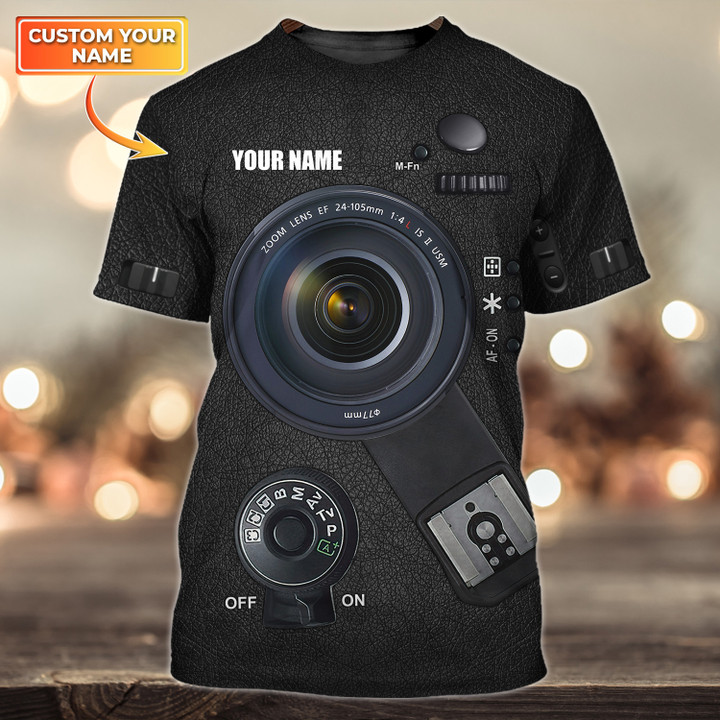 Custom Photographer Shirts Camera Shirts