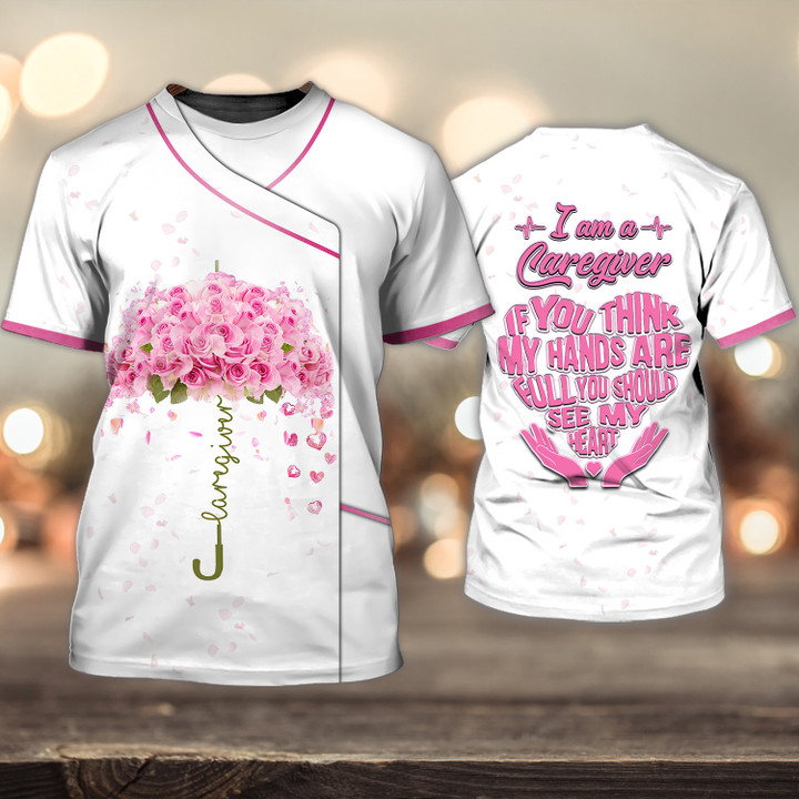 Caregiver All Over Printed Unisex Shirts
