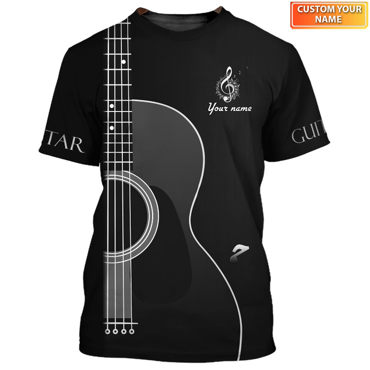 Guitar Classic Personalized 3D Shirts Guitarist Custom Shirts