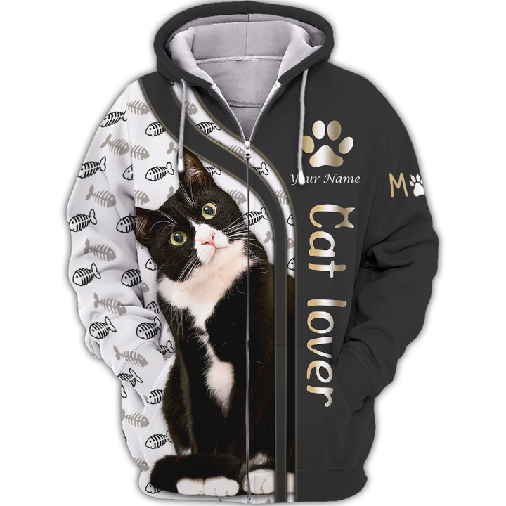 Love Tuxedo Cat 3D 3D Shirts Cat Lover Shirts