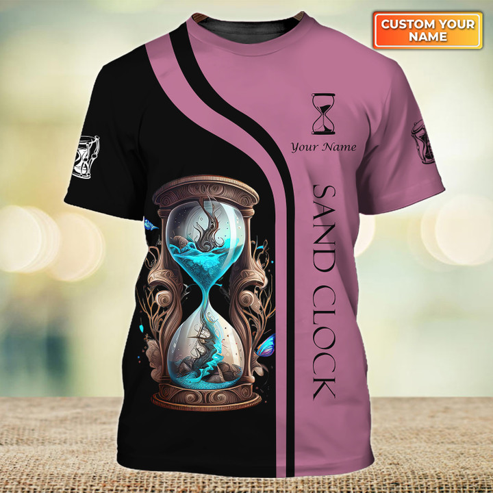 Custom Sand Clock Shirts Sand Clock Pattern Design Shirts 2707