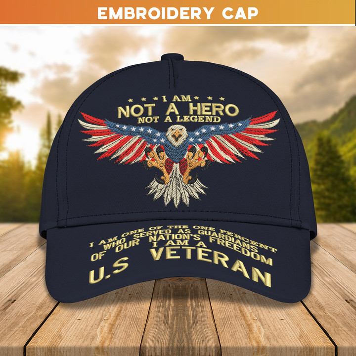 Embroidery Cap U.S Veteran Who served Nation's Freedom