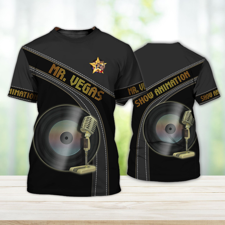 Mr Vegas Show Animation 13 3D Shirts