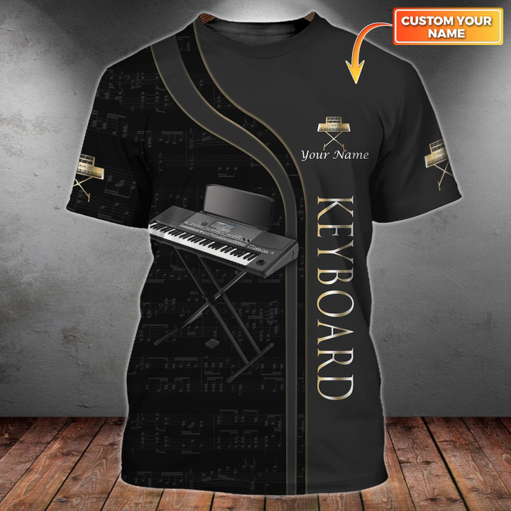 Keyboard 3D Shirts Lover Shirts 01