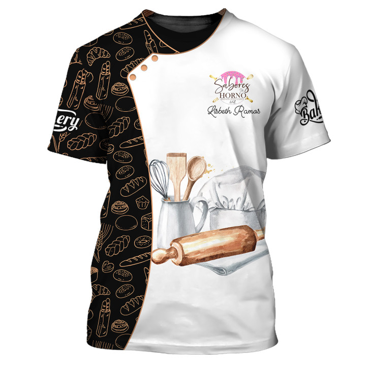 Lisbeth Ramos T-Shirt Baking Uniform Tee Shirt