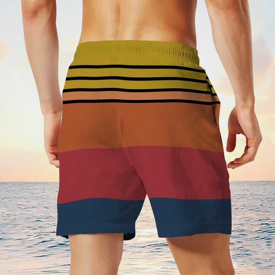 Funny Swim Trunks, Gag Gifts for Men, Men's Swim Shorts - 7seashell