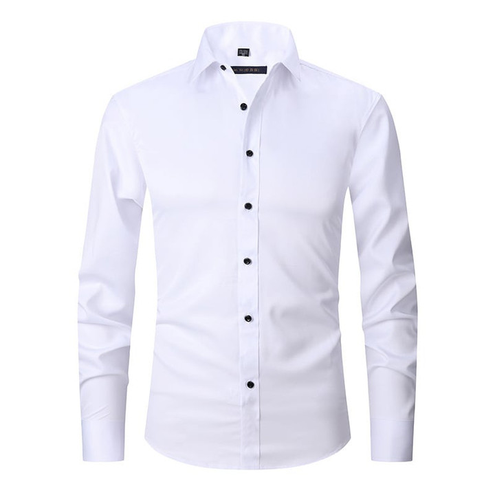 Anti-Wrinkle Stretchy Slim-fit Shirt 🔥Sale 50% Off Limited Time🔥