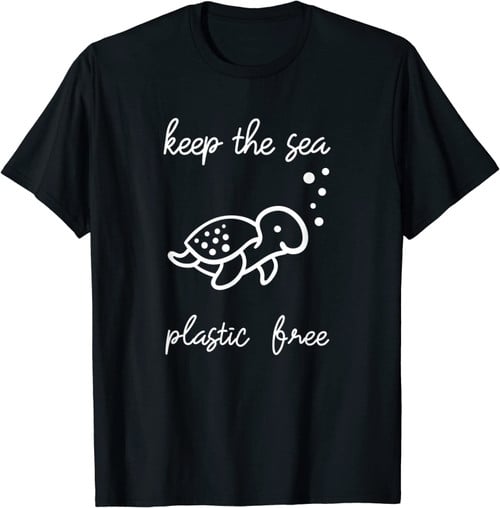 Keep The Sea Plastic Free - Stop Ocean Pollution T-Shirt