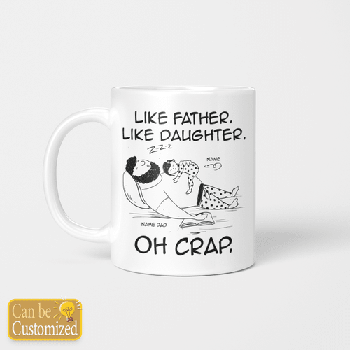 Personalized Father's Day Gift Daughter Funny Mug