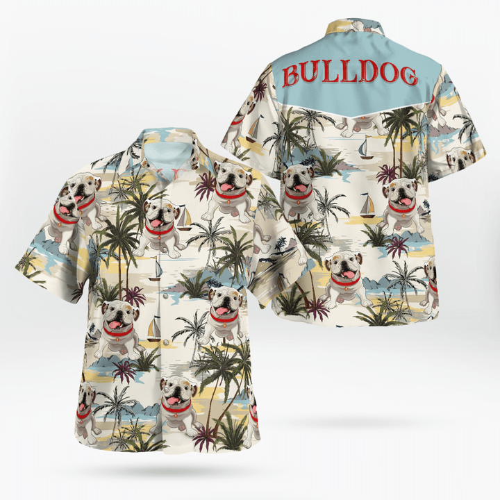 Bulldog Tropical 2022 Hawaii Shirt