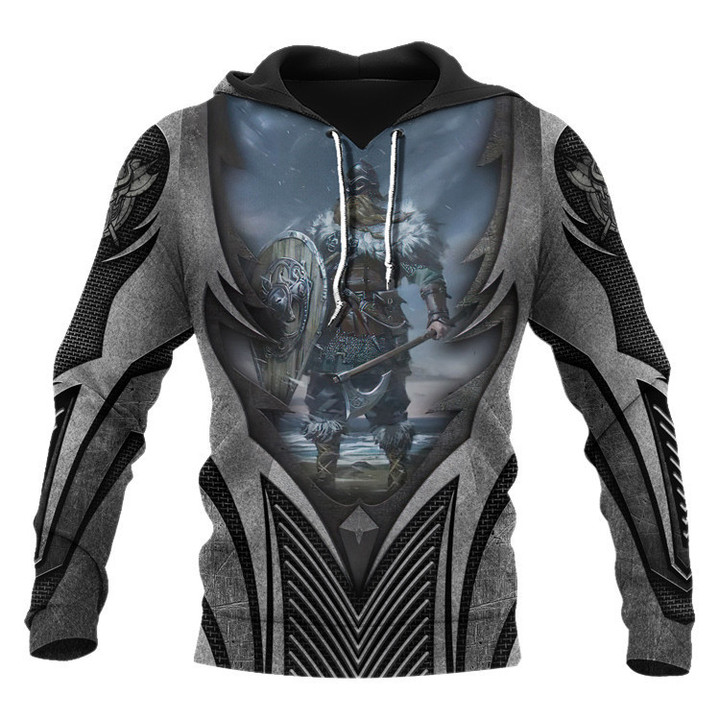 Armor Viking 3D All Over Print Hoodie