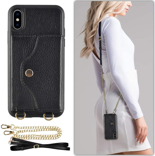 Unicpuffin iPhone Xs Case with Credit Card Holder