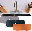 KitchenGuard Silicone Faucet Handle Drip Catcher Tray