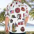 Firefighter Hawaii shirt