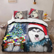 Husky Lover bedding set