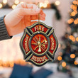 Proud Firefighter Christmas Ornaments