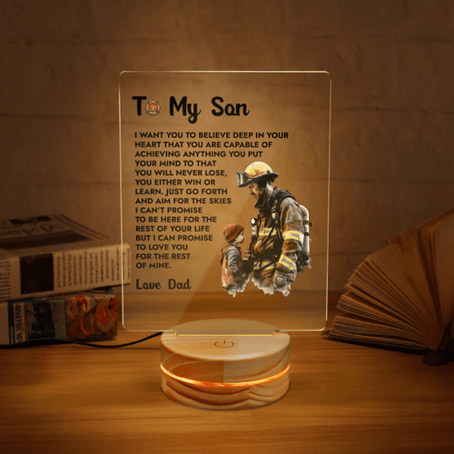 To My Son Love Dad