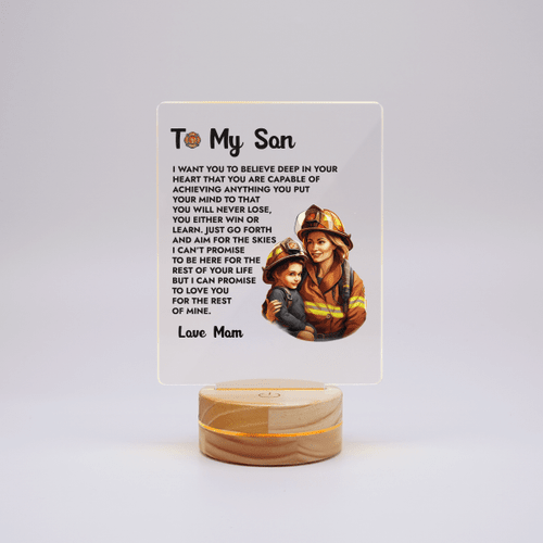 To My Son Love Mom
