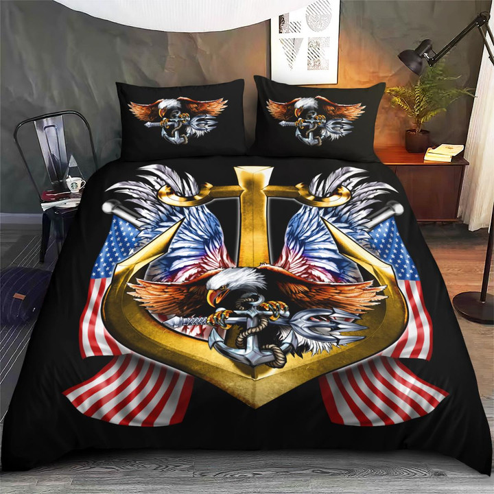 Proud Navy Army Bedding set