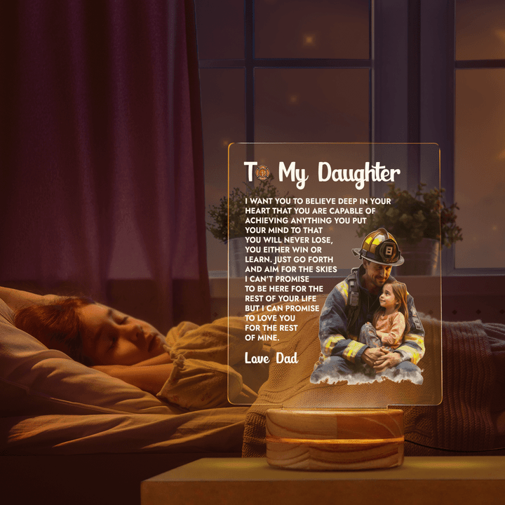 To My Firefighter Daughter