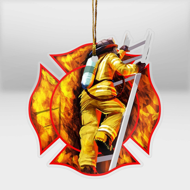 Firefighter Christmas Tree Ornaments