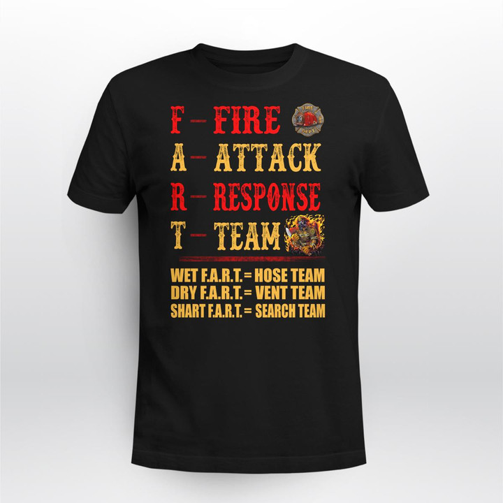 Funny Firefighter Tee