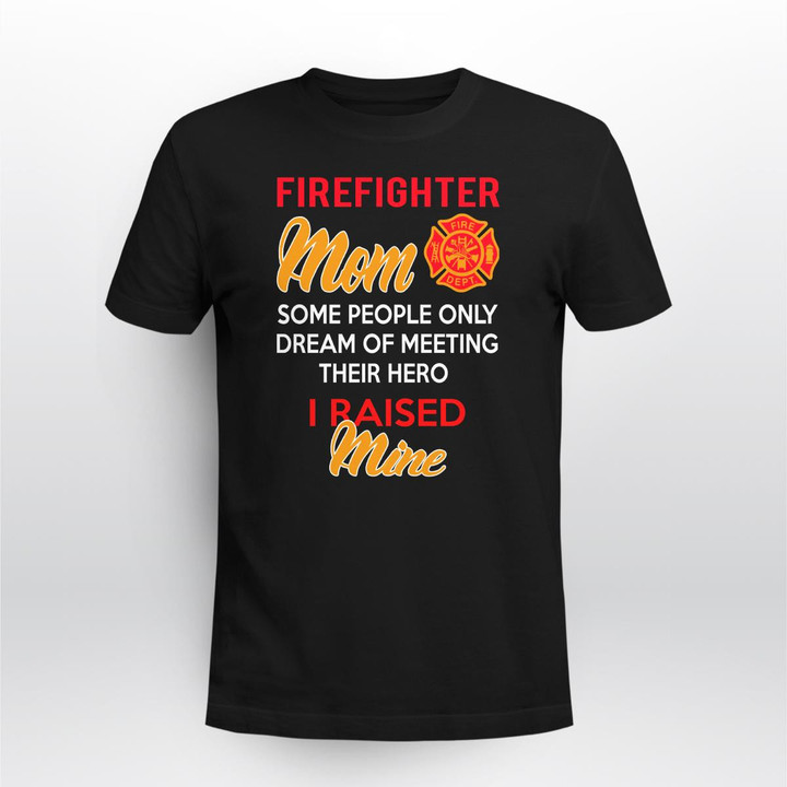 Proud Firefighter Mom Tee