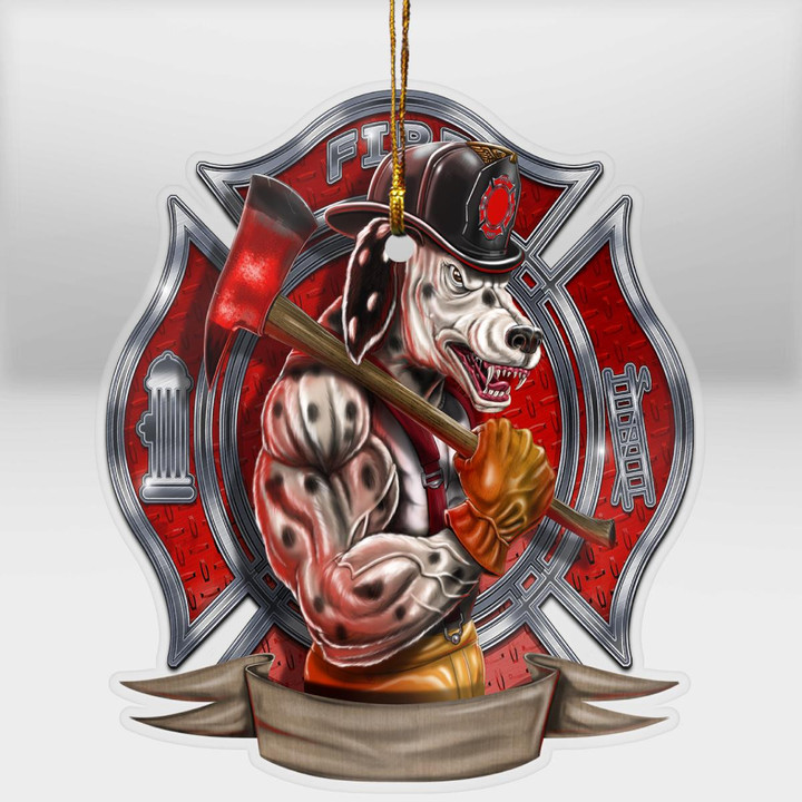 Firefighter Christmas Tree Ornaments
