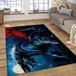 Zinogre Video Game Area Rug For Christmas, Area Rug Christmas Gift Decor Indoor Outdoor Rugs