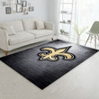 New Orleans Saints Nfl Area Rug Bedroom Rug Family Gift US Decor Indoor Outdoor Rugs