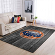 Houston Astros Mlb Team Logo Grey Wooden Style Style Nice Gift Home Decor Rectangle Area Rug Indoor Outdoor Rugs