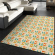 Midcentury Pattern 86 Area Rug Carpet, Kitchen Rug, Home US Decor Indoor Outdoor Rugs