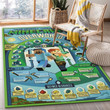 Minecaft Gaming Collection Area Rugs Living Room Carpet Floor Decor The US Decor Indoor Outdoor Rugs